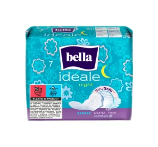 Bella Podpaski ultracienkie Ideale StaySofti Night 7 szt. BE-013-MW07-023 - Podpaski - miniaturka - grafika 1