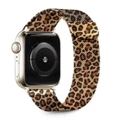 Akcesoria do smartwatchy - TECH-PROTECT LAMANO APPLE WATCH 8 / 9 / 10 / 11 / SE (40 / 41 / 42 MM) PANTHER - miniaturka - grafika 1