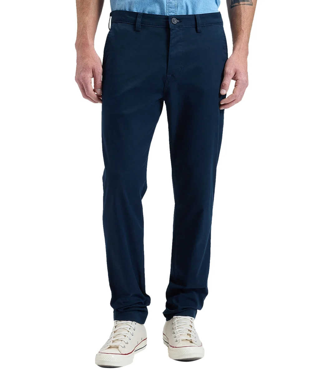 Spodnie Lee Regular Chino 112370606 Rivet Navy W 33 / L 32