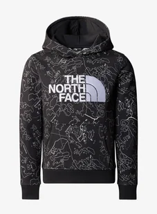 Bluza chłopięca The North Face Drew Peak P/O Hoodie Print - asphalt grey - Bluzy sportowe męskie - miniaturka - grafika 1