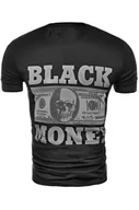 Koszulki męskie - Koszulka męska 3340 czarna - Risardi - miniaturka - grafika 1