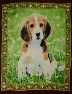 Koc Ze Zwierzętami Polarowy 160X200 Pies 12748 - Koce - miniaturka - grafika 1