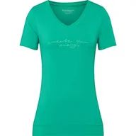 Koszulki i topy damskie - ENERGETICS ENERGETICS damski T-shirt Gapela 4 zielony zielony (green aqua) 38 285911 - miniaturka - grafika 1