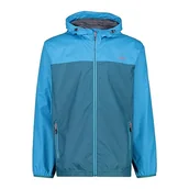 Kurtki męskie - CMP - męska kurtka przeciwdeszczowa z kapturem, Deep Lake, 52 - miniaturka - grafika 1