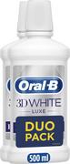 Płyny do płukania jamy ustnej - Oral-B Płyn do płukania ust 3DWhite Clean 1l - miniaturka - grafika 1