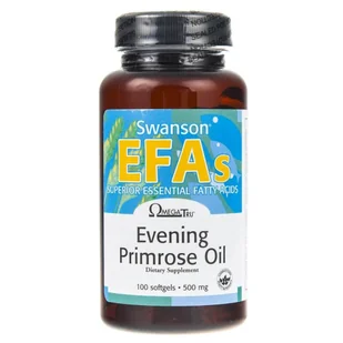 Swanson Evening Primorose Oil EPO, 100 kapsułek - Suplementy naturalne - miniaturka - grafika 1