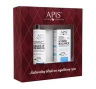 Zestawy kosmetyków damskich - Apis Hydro Balance zestaw prezentowy do pielęgnacji twarzy żel do mycia twarzy 300 ml + krem nawilżający 100 ml - miniaturka - grafika 1