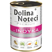 Mokra karma dla psów - Dolina Noteci Puszka PREMIUM Dorosłe z indykiem 400g - miniaturka - grafika 1