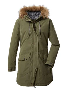 Killtec Parka funkcyjna "GW 7" w kolorze oliwkowym - Kurtki i kamizelki sportowe damskie - miniaturka - grafika 1