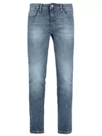 Spodnie męskie - Sublevel Dżinsy - Regular fit - w kolorze niebieskim - miniaturka - grafika 1