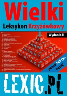 Wielki Leksykon Krzyżówkowy LEXIC.PL - E-booki - poradniki - miniaturka - grafika 1