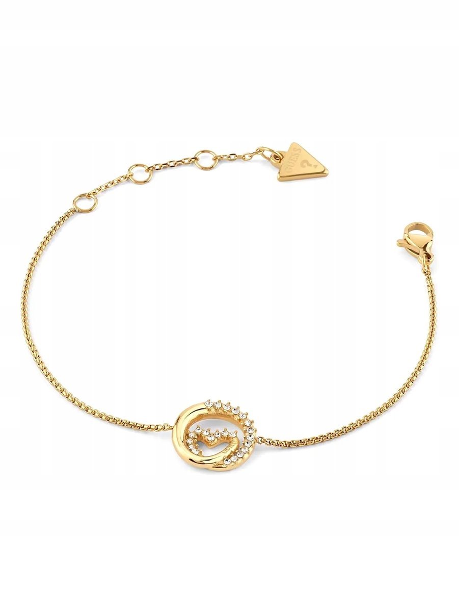 Guess Damskie Bransoletka JUBB05 527JW Złoty