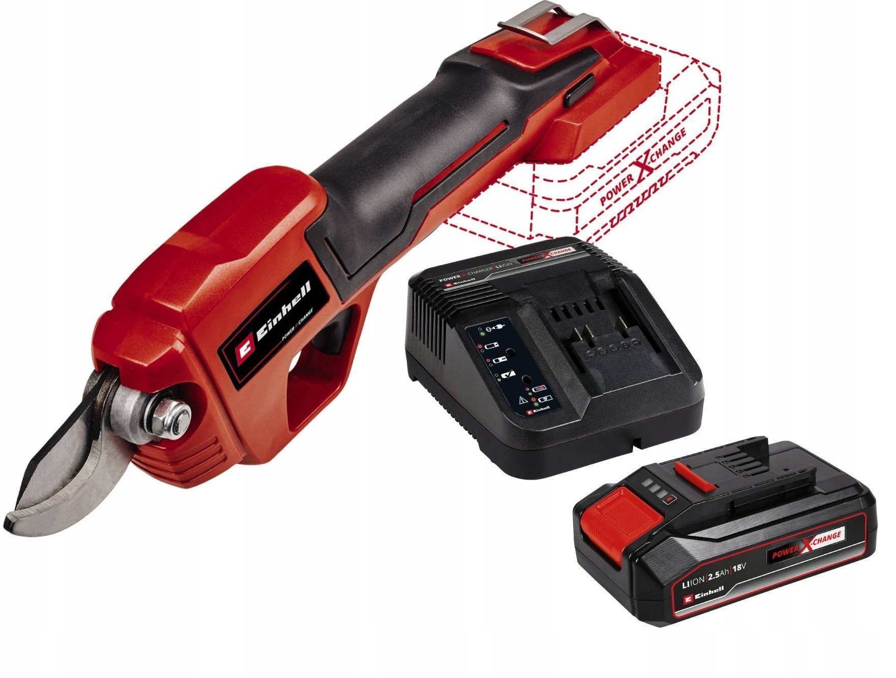 NOŻYCE DO GAŁĘZI GP-LS 18/28 Li BL-Solo 3408320