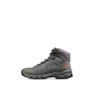 Buty trekkingowe męskie - Mammut Mercury Iv Mid LTH męskie buty trekkingowe i trekkingowe, Black Hot Red, 44 2/3 EU - miniaturka - grafika 1