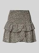 Spódnice - Spódnica mini z elastycznym pasem model ‘NADJA’ - miniaturka - grafika 1