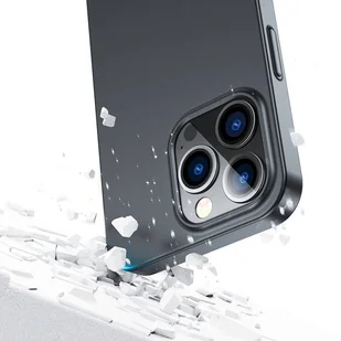 Joyroom 360 Full Case etui pokrowiec do iPhone 13 Pro obudowa na tył i przód + szkło hartowane czarny (JR-BP935 black) - Etui i futerały do telefonów - miniaturka - grafika 6