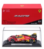 Samochody i pojazdy dla dzieci - Ferrari 499P #50 LMH FIA 24h Le Mans Hypercar 2024 1:43 Bburago 18-36316 - miniaturka - grafika 1