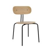 Krzesła - Krzesło Curious oak UMAGE - naturalny dąb, czarne nogi - miniaturka - grafika 1