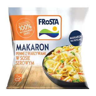 FRoSTA - Makaron penne z warzywami w sosie serowym - Dania mrożone - miniaturka - grafika 1