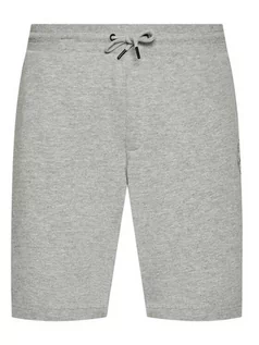 Spodenki męskie - Jack&Jones Szorty sportowe Shark 12187092 Szary Regular Fit - grafika 1