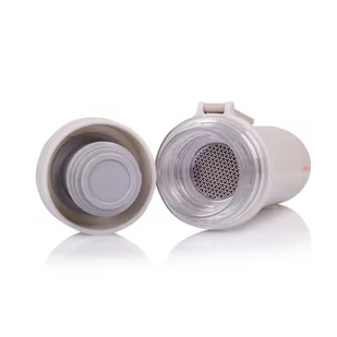 Casno Butelka termiczna Casno Greys 400 ml biała KXN-6061H - Shakery i bidony sportowe - miniaturka - grafika 4