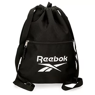 Reebok Boston Bagaż, Torba kurierska Dzieci, czarny, Mochila Saco Con Cremallera, Plecak z zamkiem błyskawicznym - Torebki damskie - miniaturka - grafika 1