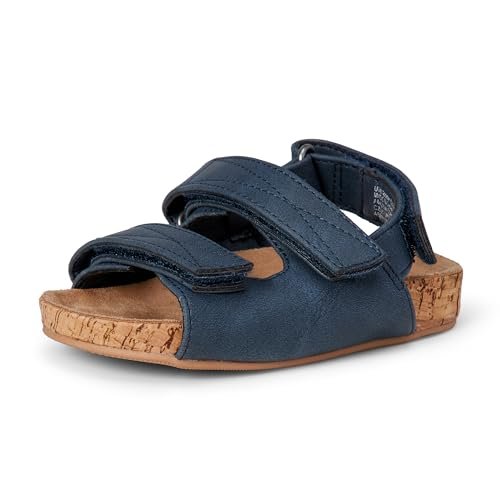 Amazon Essentials Sandały chłopięce Aeby13928Cork, granatowy, 6 US Toddler