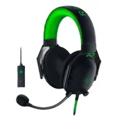 Słuchawki - Razer BlackShark V2 SE czarno-zielony (RZ04-03230200-R3M1) - miniaturka - grafika 1