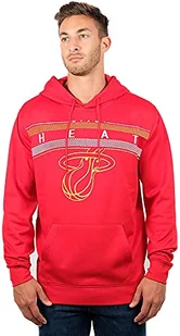 Unk NBA Męska bluza z kapturem Midtown męska NBA polarowa bluza z kapturem Kardynał XXL - Bluzy męskie - miniaturka - grafika 1
