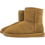 Botki damskie - Buty Emu Australia Stinger Mini W10003CHES - brązowe - miniaturka - grafika 1
