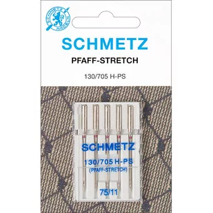 130/705 H-PS VMS Igły do stretchu SCHMETZ do maszyn domowych, 5szt.x75 - Akcesoria i części do maszyn do szycia - miniaturka - grafika 1