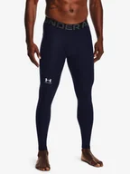Spodnie sportowe męskie - Legginsy męskie Under Armour HeatGear Armour Leggings-NVY S - miniaturka - grafika 1