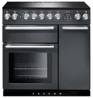 Kuchenki elektryczne - Kuchnia z płytą indukcyjną FALCON Nexus 90 Szary chrom NEX90EISL/C-EU - miniaturka - grafika 1