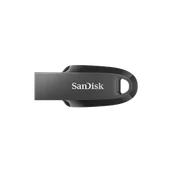 Pendrive - SanDisk Ultra Curve™ USB 3.2 Flash Drive - 256GB, Black - SDCZ550-256G-G46 - miniaturka - grafika 1