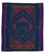 Koce i narzuty dla dzieci - Disney Store Czarna Pantera: Świat Wakandy narzuta/koc 152x127cm - miniaturka - grafika 1