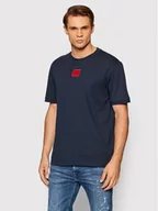 Koszulki męskie - Hugo T-Shirt Diragolino212 50447978 Granatowy Regular Fit - miniaturka - grafika 1