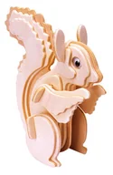 Łamigłówki - Eureka Łamigłówka drewniana Gepetto - Wiewiórka - miniaturka - grafika 1