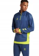 Koszulki męskie - HUMMEL KOSZULKA Z DŁUGIM RĘKAWEM GRANATOWA L PUO - miniaturka - grafika 1