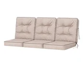 Poduszki ogrodowe - Zestaw poduszek na huśtawkę ogrodową, Venus, Beż Ekolen, 3 elementy, 50x50 cm - miniaturka - grafika 1