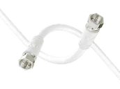 Kable - Kabel antenowy ISY ISA-9006 1.5m Biały - miniaturka - grafika 1