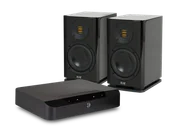 Zestawy stereo - Bluesound POWERNODE EDGE (czarny) + Solano BS283 (czarny) - miniaturka - grafika 1