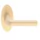 Klamka drzwiowa na rozecie Arianna mosiądz satyna Metal-Bud 5905496700265