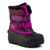 Śniegowce damskie - Śniegowce SOREL - Snow Commander NC1960 Purple Dahlia/Groovy Pink 562 - miniaturka - grafika 1