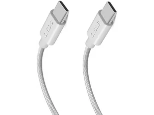Kabel SBS USB-C - 3.2 240W Power Delivery 2m Szary - Kable USB - miniaturka - grafika 1