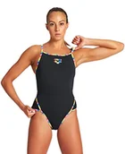 Stroje kąpielowe - Arena Damski strój kąpielowy z nadrukiem Superfly Back MaxLife One Piece Athletic Training Swimsuit One Piece - miniaturka - grafika 1