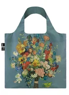 Torby męskie - Torba eko siatka Loqi Vincent van Gogh - flower pattern / blue - miniaturka - grafika 1