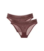 Majtki damskie - 2 X Majtki Damskie Tempting Sheer Highleg Tai 2P-S - miniaturka - grafika 1