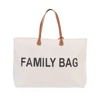 Torby i organizery dla mam - Childhome Torba Family Bag Kremowa stokkids-CWFBWH - miniaturka - grafika 1