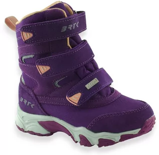 Buty dla dziewczynek - Dziewczęce śniegowce z membrana Bartek 14587002 Fioletowe - grafika 1