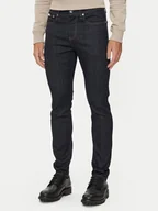 Spodnie męskie - Calvin Klein Jeans Jeansy J30J326078 Granatowy Skinny Fit - miniaturka - grafika 1